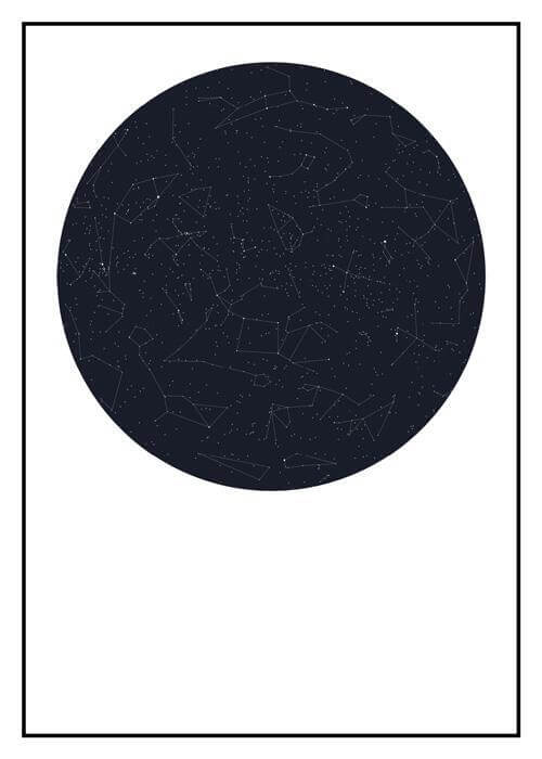 Sternmoment Poster 50x70cm - Starmoment
